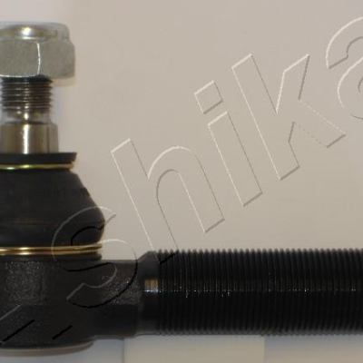 Automotive ball joint with a threaded stud and black mounting housing.